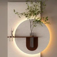 تابلو گل و LED دکوراتیو نورپردازی مدرن و شیک|تابلو، نقاشی، عکس|تهران, تجریش|دیوار