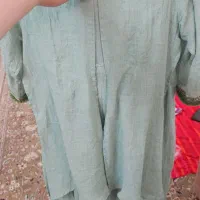 ۲ عدد مانتو جلو باز بلند، سایز بزرگ به همراه شال|لباس|گرگان, |دیوار