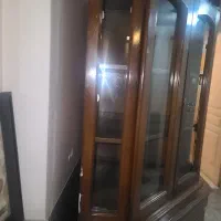 بوفه چوب گردو|بوفه، ویترین، کنسول|تهران, درختی|دیوار