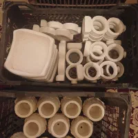 جاشمعی جا گلدون مصنوعی بشقاب