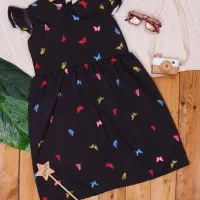 سارافون دخترانه پروانه ای