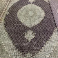 (فرش حق زاده)جفت۹متری۵۰رج طرح ماهی گل ابریشم|فرش|تبریز, |دیوار