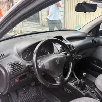 پژو ۲۰۶ مدل ۱۳۹۱ بدون رنگ