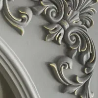 نقاشی ساختمان پتینه کاغذ دیواری