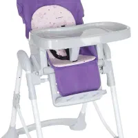 صندلی غذای کودک برند Zooye بنفش