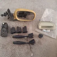 مقداری لوازم دوو سیلو گاز رومیزی سماور برنجی ویلچر