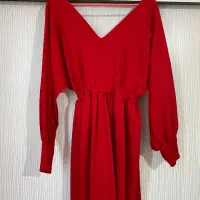 پیراهن قرمز|لباس|رامسر, |دیوار