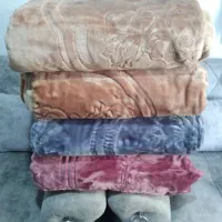 پتوگلبافت دونفره تک رنگ وطرحدار