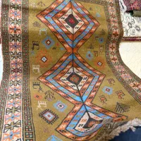 فرش عشایری نو دستباف چله پشم