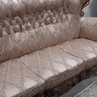 مبل استیل نه نفره|مبلمان خانگی و میز عسلی|قم, شهر قائم|دیوار