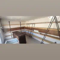 دکور کاملا نو فلزی چوبی .چوب روس