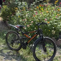دوچرخه کمک فنر دار مشکی