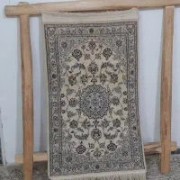 قالی ۶لا نائینی ترنج دست بافت و دار قالی|فرش|اصفهان, عمان سامانی|دیوار