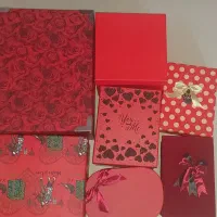 ۷ عددجعبه کادویی در ابعاد مختلف(یکجا فروخته میشود)