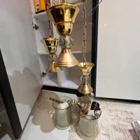 لوستر|لوستر و چراغ آویز|اصفهان, محله اسلامی|دیوار