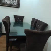 میز ناهار خوری ۶ نفره بسیار تمیز .. در حد نو