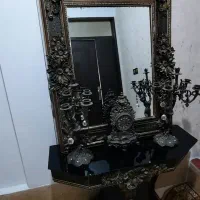آیینه و شمعدان در حد نو