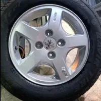 رینگ و لاستیک پنج پر 14