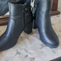 نیم بوت چرم طبیعی سایز۳۷