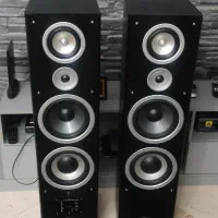 اسپیکر دو تکه بدنه چوبی