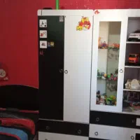 تخت وکمد نوجوانی جنس چوب|تخت و سرویس خواب|تهران, فاطمی|دیوار