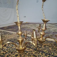 لوستر برنج طلایی