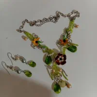 گردنبند و گوشواره دخترانه