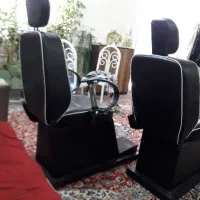 زمین صندلی اصلاح طرح برقی دست شور  آینه