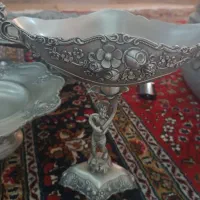 ظروف سیلور اصل پایه دار|ظروف سرو و پذیرایی|خوی, |دیوار