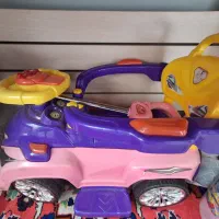 ماشین کودک موزیکال دسته دار