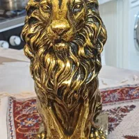 مجسمه اسب وشیرپلی استر|مجسمه، تندیس، ماکت|قم, شاه سید علی|دیوار