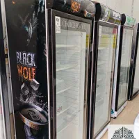 یخچال تک درب ایستاده ویترینی مغازه نو امبراکو