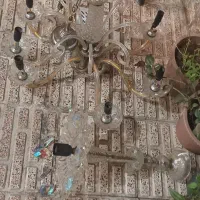 لوستر شیشه‌ای کار کرده