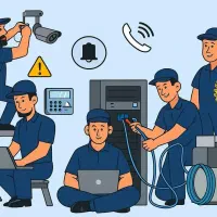 جابجایی ونصب ارتقاءشبکه،کامپیوتر،دوربین،سانترال