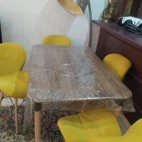 میز ناهارخوری ۴نفره|میز و صندلی غذاخوری|شیراز, ارم|دیوار