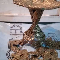 فروش شیرینی خوری برنجی  برونزی طرح صدف