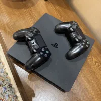 Ps4slim 1tr بسیار نو و خانگی دو دسته
