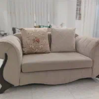 مبل 7 نفره در حد نو کیفیت درجه یک|مبلمان خانگی و میز عسلی|رشت, باهنر|دیوار