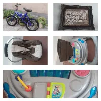 دوچرخه۸۰۰/روروئک بچه درحدنو۴۵۰/کلییر۳۵۰/تابلو۴۵۰