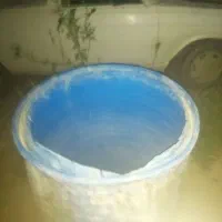 بشکه پلاستیکی سربریده