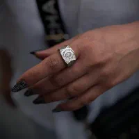 انگشتر نقره آکبند اسپرت