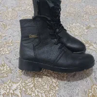 نیم بوت چرمی