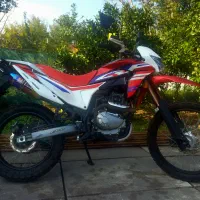 فلات ۲۵۰ طرح CRF|موتورسیکلت|رودسر, |دیوار