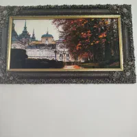 تابلوفرش وپرده مخمل