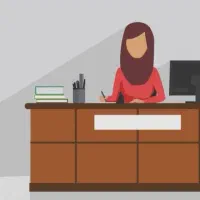 استخدام منشی خانم