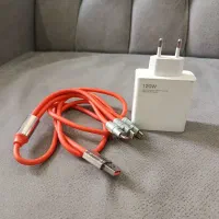 شارژر ۱۲۰w mi همراه با کابل