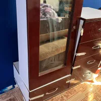 دراور و آینه|جاکفشی، کمد، دراور|آستانه اشرفیه, |دیوار