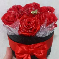 سفارش گل روبانی شاین وبدون شاین
