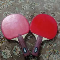 دو عدد راکت پینگ پنگ و تور پینگ پنگ و توپ پینگ پنگ|تجهیزات ورزشی|تهران, خاوران|دیوار