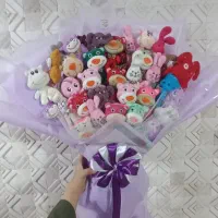 دسته گل عروسکی|گل مصنوعی|تهران, چهارصد دستگاه|دیوار